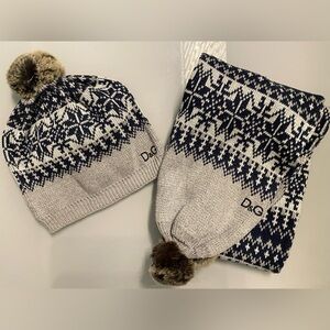 Dolce&Gabbana hat and scarf set